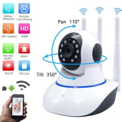 .3 Antina WiFi IP Camera -360 Degree Moving